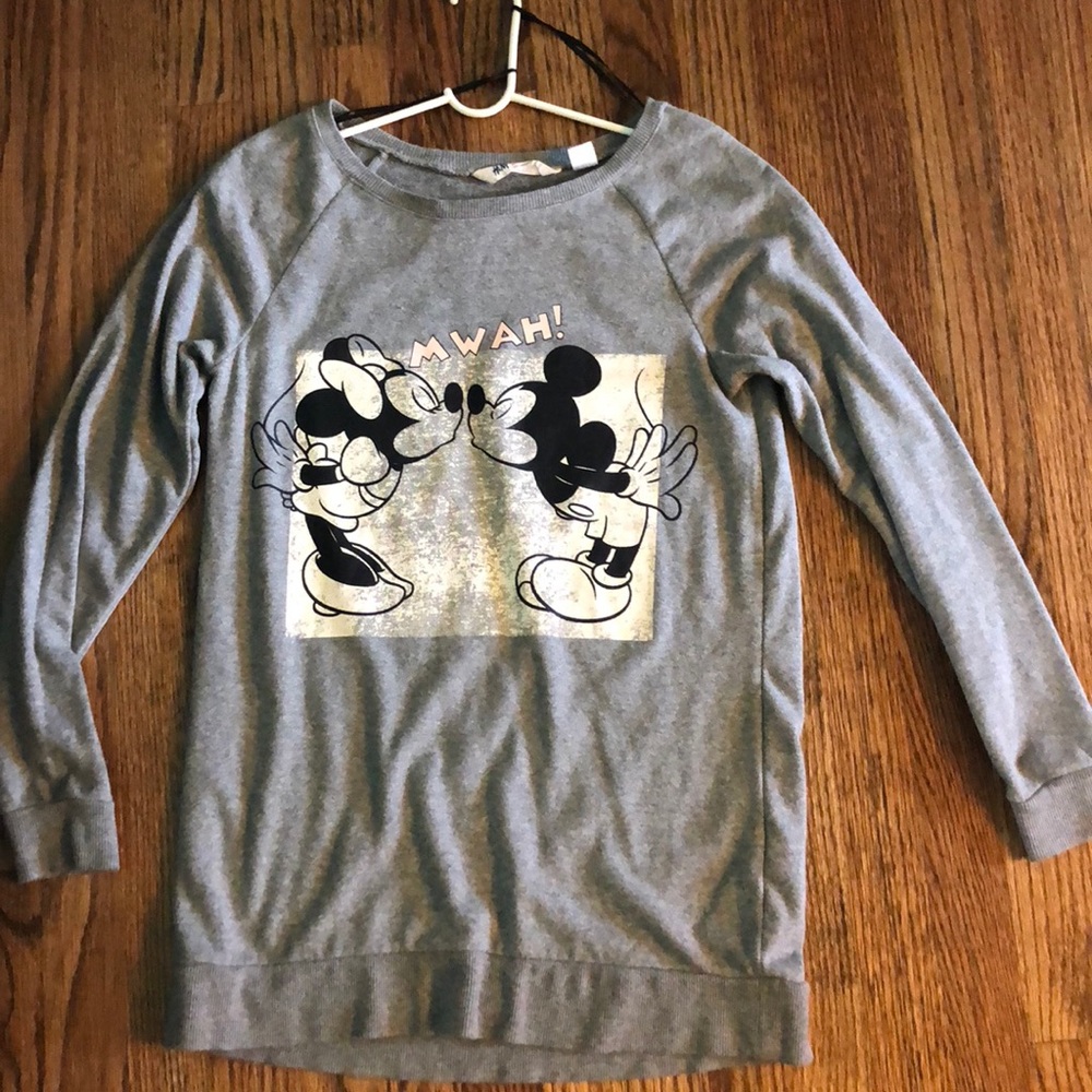 H&M Mickey and Minnie kids sweater